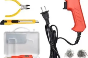 Plastic Welder Kit – Hot Stapler Welding Gun with 200 Staples for $11.30