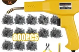 Plastic Welder Kit Hot Stapler Tool – 800 PCS – $15.59
