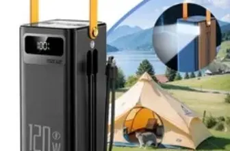 Portable 70000mAh Power Bank 120W Fast Charging – $30.59