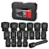 Powerbuilt 18-Piece 1/2″ Drive Metric Impact Socket Set for $43.50 $44