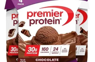 Premier Protein Chocolate Shakes 12-Pack for $7.85
