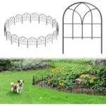Promitop 16.5″ x 20ft Decorative Garden Fence Panel (19-Pack) for $24.49