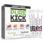 Pure Kick Energy and Hydrate Drink Mix Variety Pack (30-Count) for $5.67
