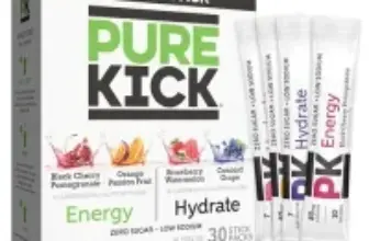 Pure Kick Energy and Hydrate Drink Mix Variety Pack (30-Count) for $5.67