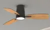 42″ Black LED Ceiling Fan with Light & Remote for $39.99