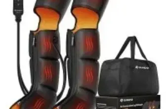 Quinear 3-in-1 Compression Heated Leg and Foot Massager for $79.00