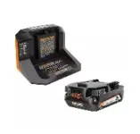 Ridgid 18V Lithium-Ion 2.0Ah Battery Starter Kit – $34 $34.00