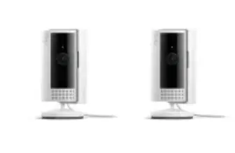 Ring Indoor Cam 2nd Gen 1080p Security Camera (2-Pack) with Privacy Cover for $49.98