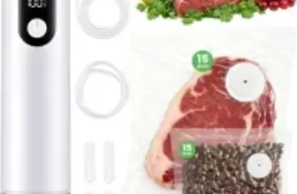 Rouuo Portable Vacuum Sealer with USB-C Charging Now $19.99