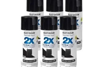 Rust-Oleum Painter’s Touch 2X Ultra Cover Spray Paint 6-Pack for $23.96