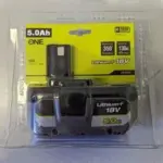 RYOBI 18V 5.0Ah P108 Lithium-Ion Battery – $21.93