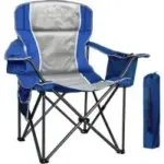 Sailary Ergonomic Padded Foldable Camping Chair with Cooler Bag for $39.99