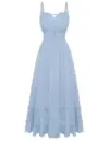 Scarlet Darkness Women’s Boho Maxi Sundress with Adjustable Neckline for $15.99