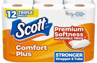 Scott ComfortPlus Toilet Paper 12-Pack for $5.68