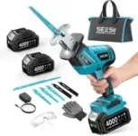 Seesii Cordless Reciprocating Saw with 2x 4.0Ah Batteries for $29.69