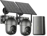 SEHMUA 4MP Wireless Outdoor Security Camera System – 2-Cam Kit for $74.99