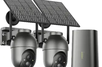 SEHMUA 4MP Wireless Outdoor Security Camera System – 2-Cam Kit for $74.99