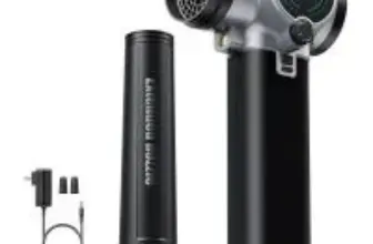Semtyait Portable Cordless Leaf Blower with Brushless Motor for $39.59