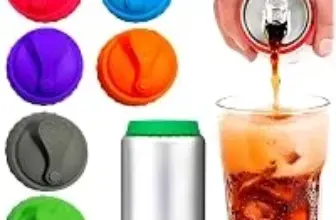 6-Pack Silicone Reusable Can Lids – $2.87