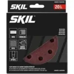 Skil 5″ Round Sanding Paper Kit (20-Piece) for $4.90