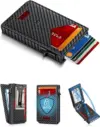 Slim Minimalist Aluminum Wallet with RFID Blocking – $13.50