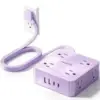 Smallrt ZYC13 6.5ft Flat Plug Power Strip for $12.59