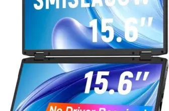Smiseacow M4 15.6″ 1080p HDMI USB-C VESA Laptop Screen Extender for $119.99