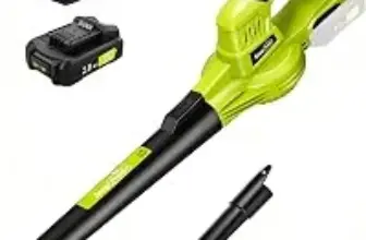 SnapFresh 20V Cordless Leaf Blower with 2.0Ah Battery & Fast Charger – $44.99