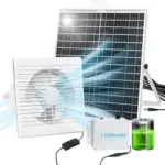 Solar Fan with Battery Now for $19.94, Originally $59.99