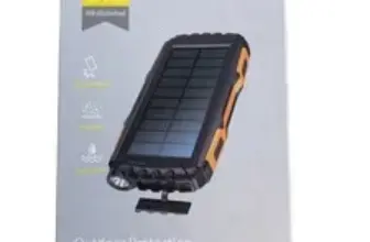 Solar Power Bank 42800mAh – $16.75