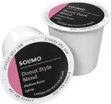 Solimo Donut Style Medium Roast K-Cup Coffee Pods – 100 Count for $22.05