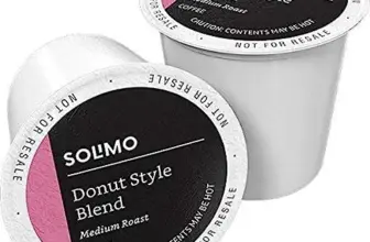 Solimo Donut Style Medium Roast K-Cup Coffee Pods – 100 Count for $22.05