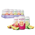 20-Pack of 12-Oz Spindrift Sparkling Water – Lemonade Variety for $10.83
