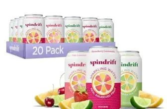 20-Pack of 12-Oz Spindrift Sparkling Water – Lemonade Variety for $10.83
