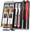 Stageek Mechanical Carpenter Pencils Set with Sharpener and 26 Refills for $9.09