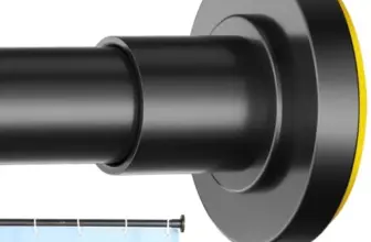 Stainless Steel Tension Shower Curtain Rod for $7.94