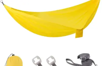 Sunyear Portable Hammock with Quick-Adjust Buckles for $19.99