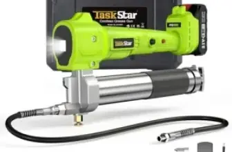 TaskStar Electric Grease Gun 10000PSI with 2 Batteries & Charger for $46