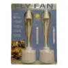 Tech Squared Fly Fan & Table Lamp with Portable Charger – 2 Pack for $26.99