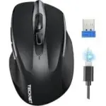 Tecknet 6-Button Silent Wireless Mouse for $5.99