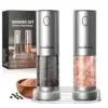 ThermoMaven Electric Salt & Pepper Grinder Set – 110ml – $20
