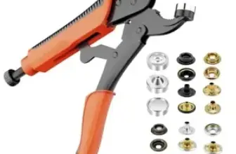 Tieoe 380-Piece Heavy Duty Snap Fastener Tool Kit – $21