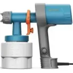 Tilswall Shark 600 HVLP Electric Spray Paint Gun Kit with 3 Nozzles for $26.99