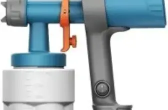 Tilswall Shark 600 HVLP Electric Spray Paint Gun Kit with 3 Nozzles for $26.99