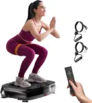 Tisscare Vibration Plate Exercise Machine with 120 Speed Levels for $44.99