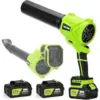 TNELTUEB Cordless Leaf Blower 21V Battery Powered – $38.49