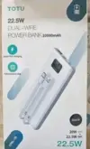TOTU 10,000mAh Dual-Wire Power Bank 22.5W Fast Charging for $24.39