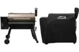 Traeger Pro-34 6-in-1 Electric Wood Pellet Grill & Smoker with Cover for $469.98