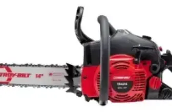 Troy-Bilt TB4214 14″ 42cc Gas Chainsaw with Automatic Oiler for $95