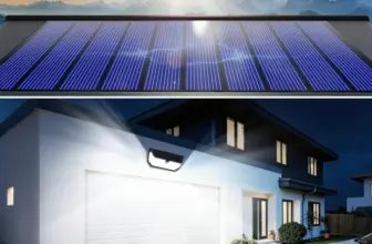 Tuyluxe 4500-Lumen Solar Motion Sensor Lights (2-Pack) for $14.99
